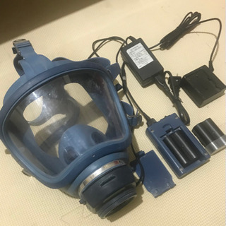 【ネット決済・配送可】興研　BL-700HA型　全面防塵マスク　美品