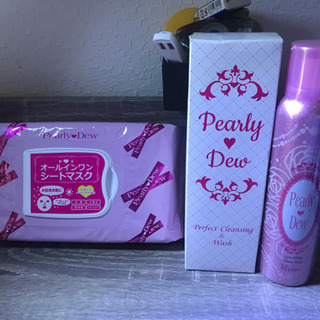 Pearly  Dewの化粧品　※クレンジングなしです