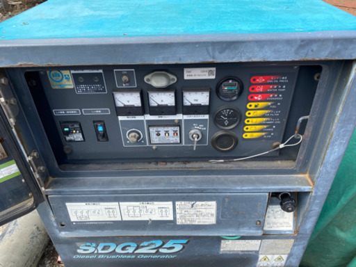 25キロ発電機