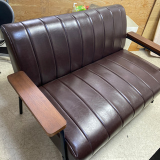 カフェ風ソファ 2脚 ほぼ新品