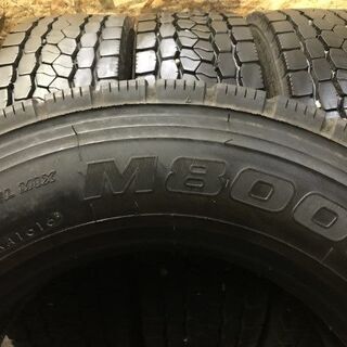 BS M800 215/70R17.5 123/121J 17.5インチ トラックタイヤ スタッドレス ミックス 4本 バリ溝 ライトトラック等　(MTB120) クレジットカード QR決済可能