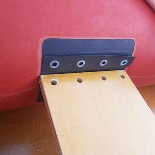 ☆中古品 美品 アキレス手漕ぎゴムボート 4人乗り サイズ256ｘ120ｍｍ☆