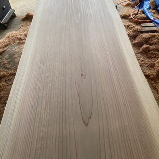 熊本 人吉 球磨地方産 杉無節カウンターテーブル4m