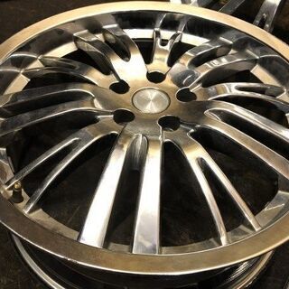 A.C.S ZEUS LINE ゼウスライン 社外ホイール 20インチ 4本 7.5J5HPCD114.3約+40 (VHC207) クレジットカード QR決済可能