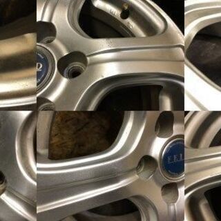 BS FEID NK5 フェイド 社外ホイール 15インチ 4本 6J5HPCD100+45 