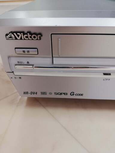 VICTOR DVDプレーヤー 一体型VHSビデオ HR-DV4 5台セット