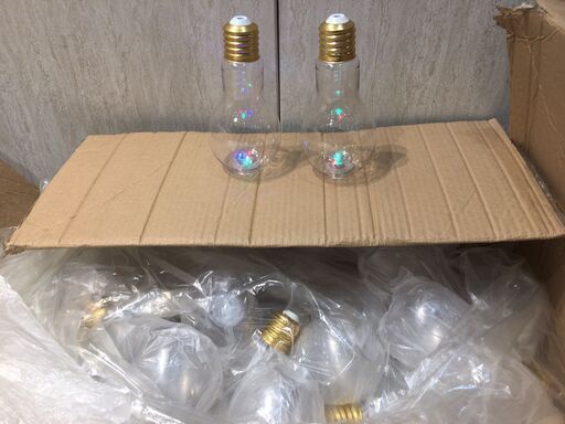 ■5367■未使用■70個セット LED 電球ボトル500 お祭り 納涼祭 ジュース カップ 店舗用品