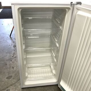 冷凍庫 100L 2015年製 ハイアール JF-NU100G 前開き 白 冷凍ストッカー