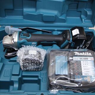 makita マキタ GA404DRGXN 18V-100mm充電式ディスクグラインダ キック