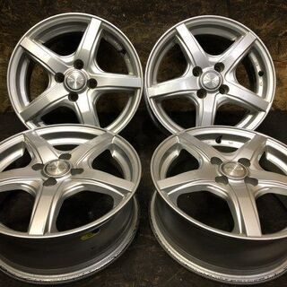 12 2★ ホイール4本 VIOLENTO 14×5.5Ｊ 4穴 PCD 100 +38