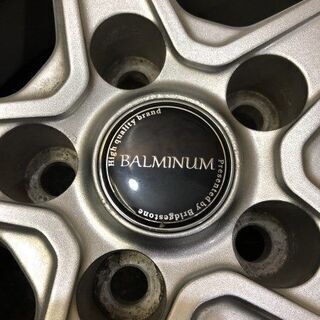 BS BALMINUM VR5 社外ホイール 16インチ 4本 6.5J5HPCD114.3+39 トヨタ純正ナット必須 マークX カムリ等　(VHH178) クレジットカード QR決済可能