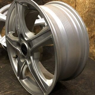 BS BALMINUM VR5 社外ホイール 16インチ 4本 6.5J5HPCD114.3+39 トヨタ純正ナット必須 マークX カムリ等　(VHH178) クレジットカード QR決済可能