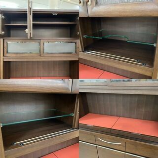 【愛品館 江戸川店】東海家具 キッチンボード 食器棚 ID:151-007108-007