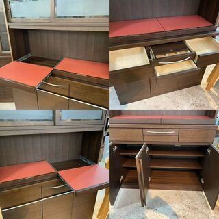 【愛品館 江戸川店】東海家具 キッチンボード 食器棚 ID:151-007108-007