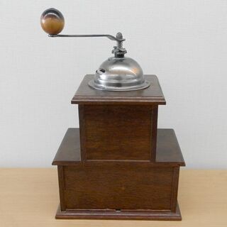 未使用美品　河野サイフォン　コーノ　KONO キャニスター　検索　コーヒーミル コーヒーミル KONO コーノ コーヒーミル 珈琲サイフォン株式会社 木製