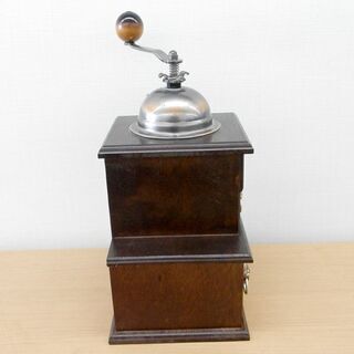 コーヒーミル KONO コーノ コーヒーミル 珈琲サイフォン株式会社 木製 珈琲 ミル 手動式 ビーンズボトル 札幌 西野