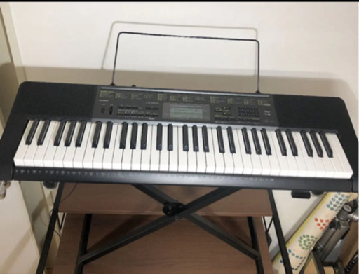CASIO/カシオ 電子キーボード  スタンド付 CTK-2200