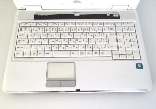 初心者OK♥設定済ノートパソコン/Win10/wifi/アーバンホワイト/富士通