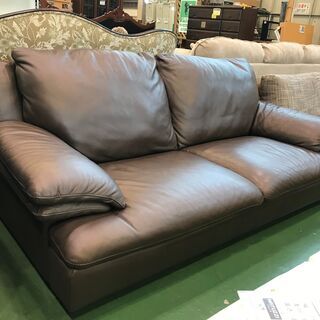 【愛品館八千代店】Italsofa　イタルソファ　総本革3人掛け...