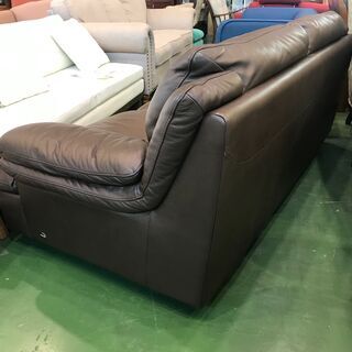 【愛品館八千代店】Italsofa　イタルソファ　総本革3人掛けソファ【愛八SF】