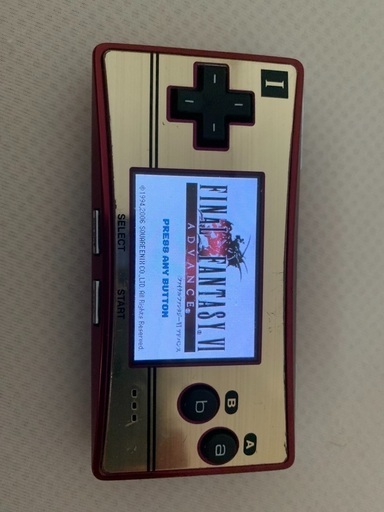 ゲームボーイミクロFF5.6 マザー1-2お付けします。（マリオ20周年 