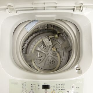 ●Haier ハイアール 4.2Kg 洗濯機 JW-K42H 2014年製 中古品●