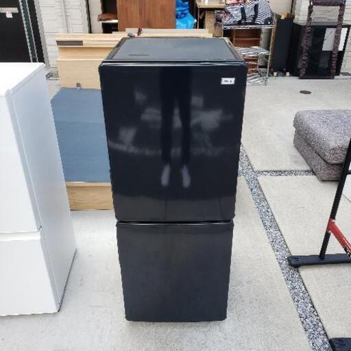 ☆美品☆Haier ハイアール 2ドア 冷凍冷蔵庫 148L JR-NF148B 2018年製 ブラック 直接引取大歓迎