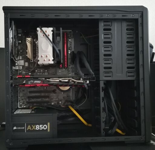 ゲーミングPC（ i7-7700K CPU）自作品中古 メルペイ「おくる・もらう」でもＯＫ
