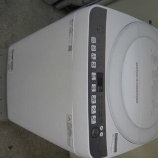 SHARP 7.0kg 洗濯機 ES-T710-W シャープ ふろ水ポンプとホース未使用