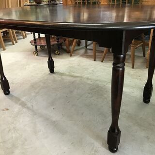 □ioy0737□北海道民芸家具□ダイニングテーブル□