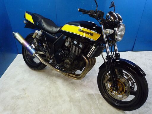 KAWASAKI ZRX400-2 黒/黄 車検残R5/3月 名変で乗れます 格安配送キャンペーン 期間限定 諸経費０円 始動確認済み 激安 横浜 都筑 P-Yard