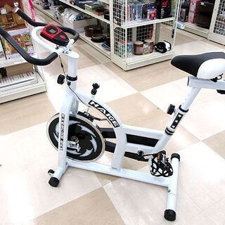 札幌市/清田区　ハイガー スピンバイク HG-YX-5006A マットレス サドル付き フィットネスバイク エクササイズ 