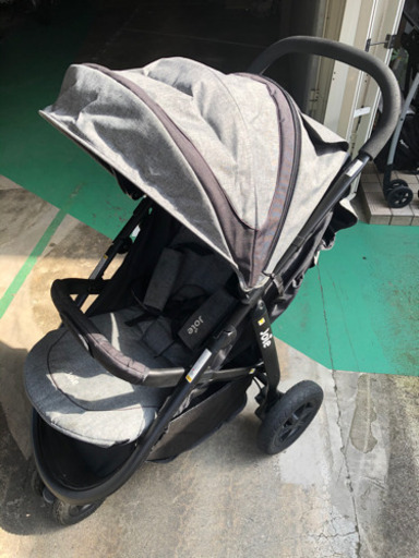 joie 3輪ベビーカーA型　レインカバー付き