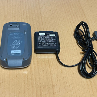 J-phone ACアダプタと卓上ホルダー ガラケー 充電器