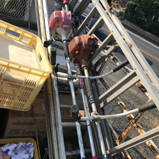 エンジン草刈機3台