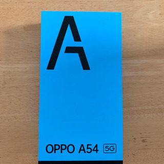 決まりました[最終値下げ]OPPO A54 5G 新品未使用②