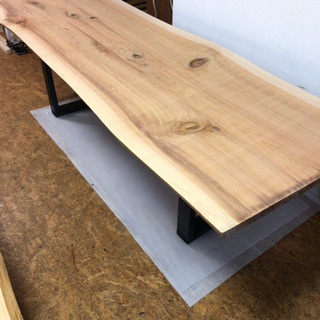 一点物 大特価 激安 W250サイズ 無垢 一枚板ダイニングテーブル 近場お届け無料