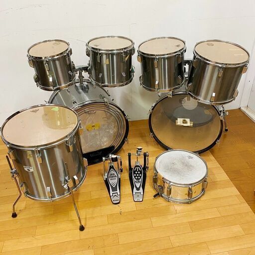 TAMA/タマ ツーバス ドラムセット バスドラ フロアタム ハイタム ロータム スネア キックペダル /SL2