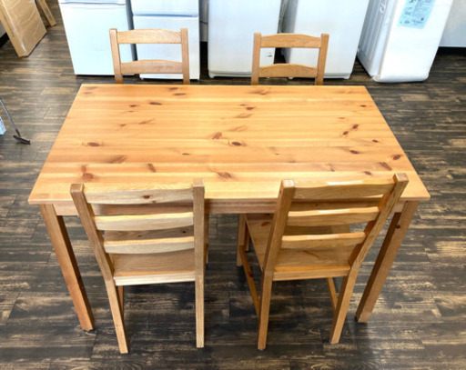 【中古品】受け渡し予定者有　IKEA ダイニングセット