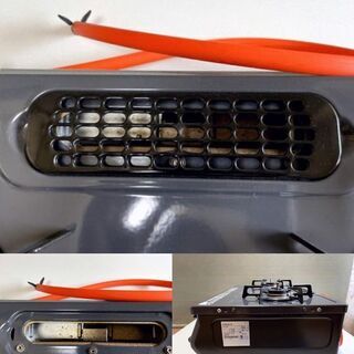 パロマ　ガスコンロ　RT64JH-R 2016年製　LPガス専用　水無片面焼きグリル　右側強火　キッチン　住まい　料理