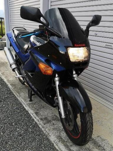 Kawssaki ZZR250 実働　青/黒