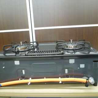 美品 2021年製 パロマガステーブル LPガス 水無しグリル IC-S37DX-L 左