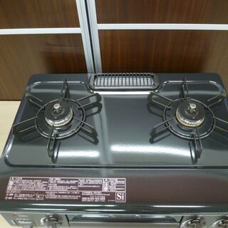 美品 2021年製 パロマガステーブル LPガス 水無しグリル IC-S37DX-L 左