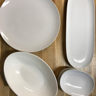 【ネット決済】白いお皿セット　IKEA