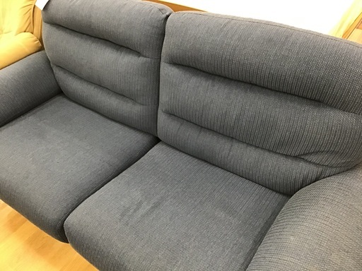 【トレファク新長田】ネイビーの2人掛けソファーが入荷いたしました【取りに来られる方限定】