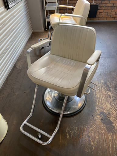 ★セット椅子　引き取り限定　美容院　破れなし　4脚　バラ売り可★