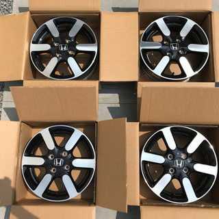 ☆他サイト売却済☆◉新車外し◉N-ONEプレミアム純正ホイール 14×4.5J+  