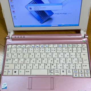 ミニノートパソコン　Windows XP