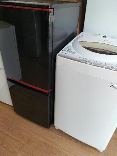 新生活お買い得セット！！シリーズ５０ シャープ　SJ-BK14Y-B　2ドア冷凍冷蔵庫137L つけかえどっちもドア 2014年製・東芝　 AW-5G2　全自動洗濯機 5.0K　2015年製　2点セット！！