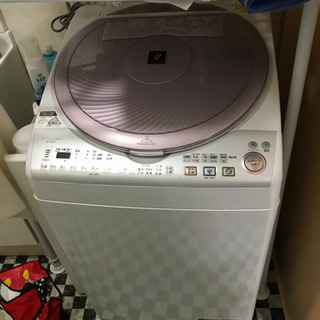 【引取日限定】洗濯乾燥機　シャープ　2013年製　ES-TX820P